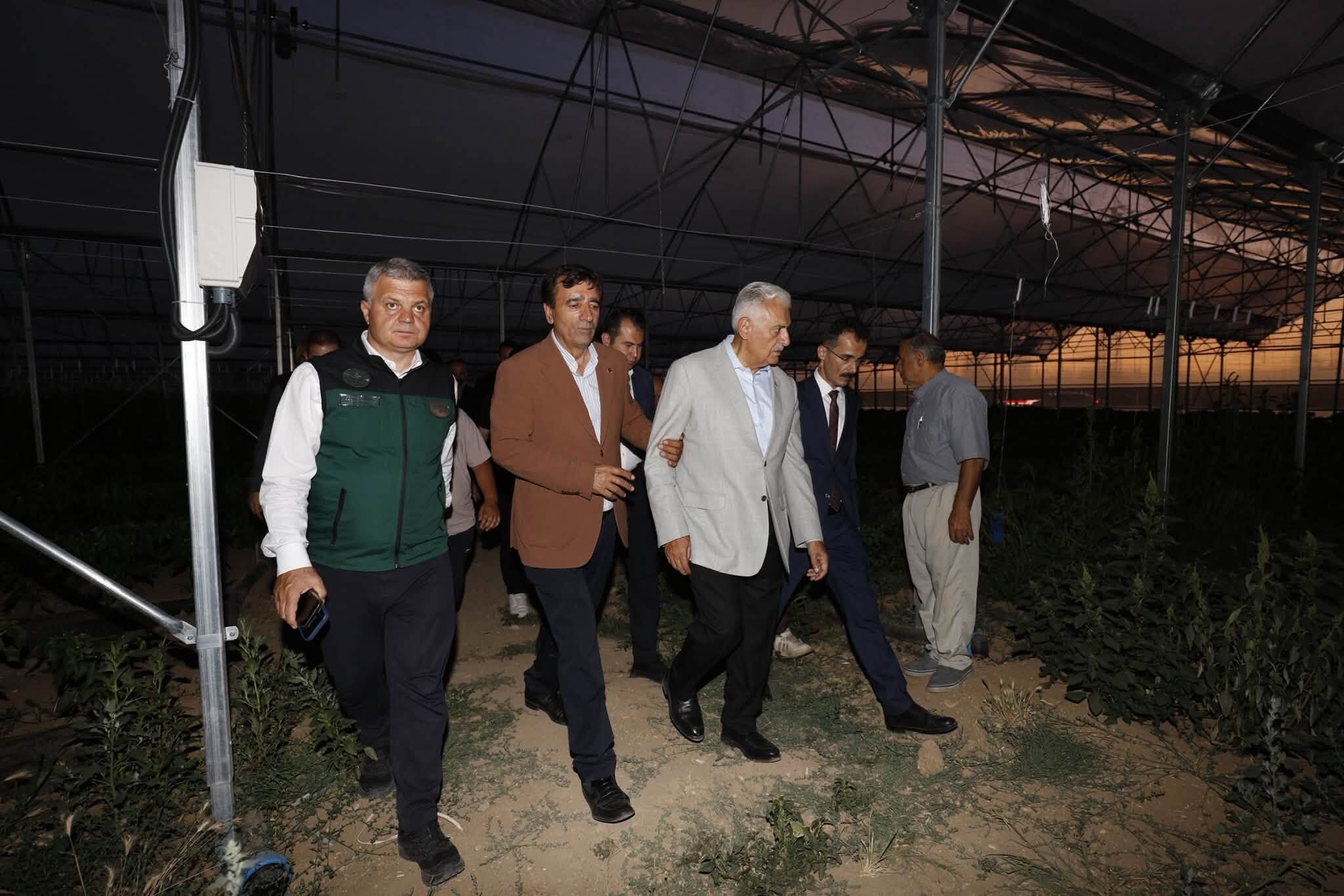 Çayırlı'da Üretime Güç Katacak Sera Tesisi Hizmete Girdi (3)
