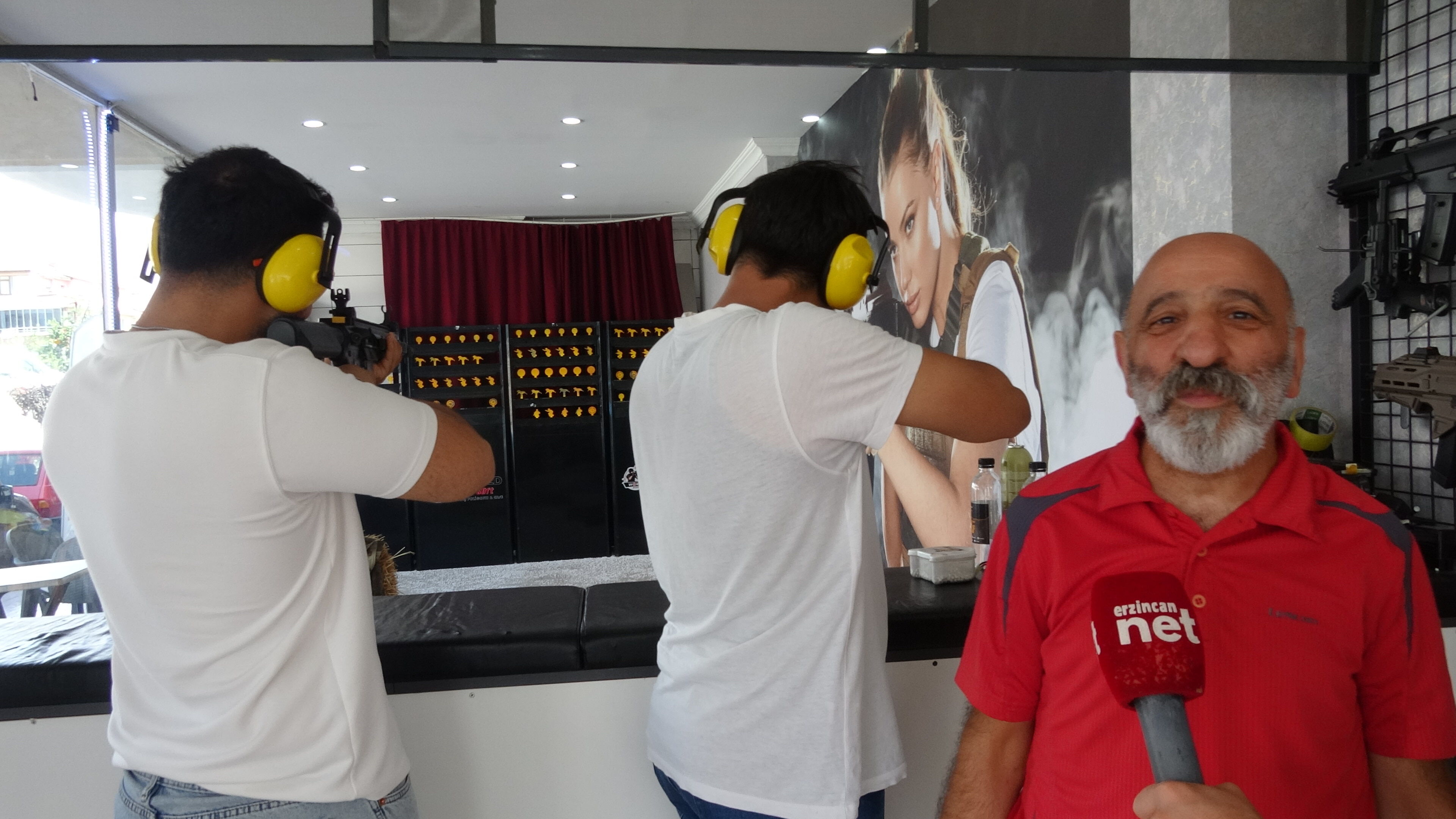 Erzincan’da Stres Atmanın Farklı Yolu! Atış Etkinliklerine Yoğun İlgi1