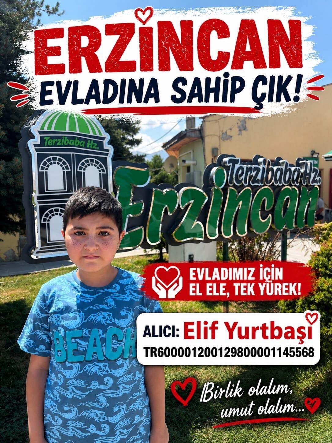 Erzincanlı Yurtbaşı, 3 Milyon Dolarlık Tedaviyi Bekliyor (1)