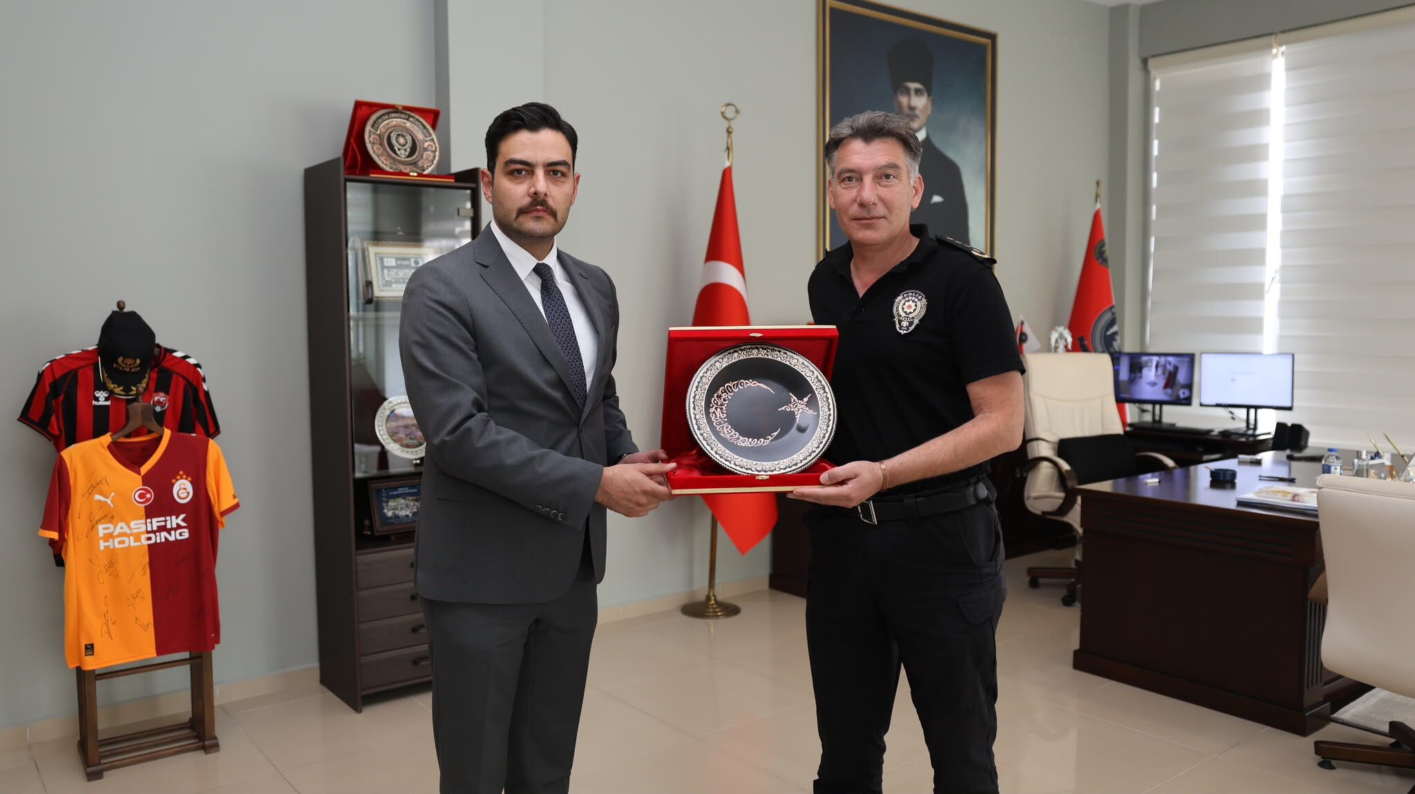 Mhp Merkez İlçe Başkanlığı'ndan Erzincan Pomem’e Ziyaret-1