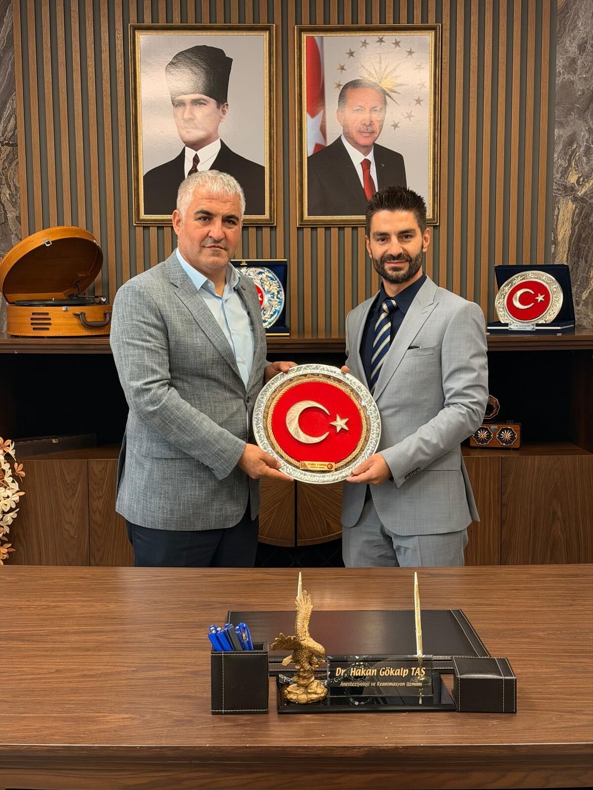 Özsağlık İş’ten Başhekim Taş’a Hayırlı Olsun Ziyareti (1)
