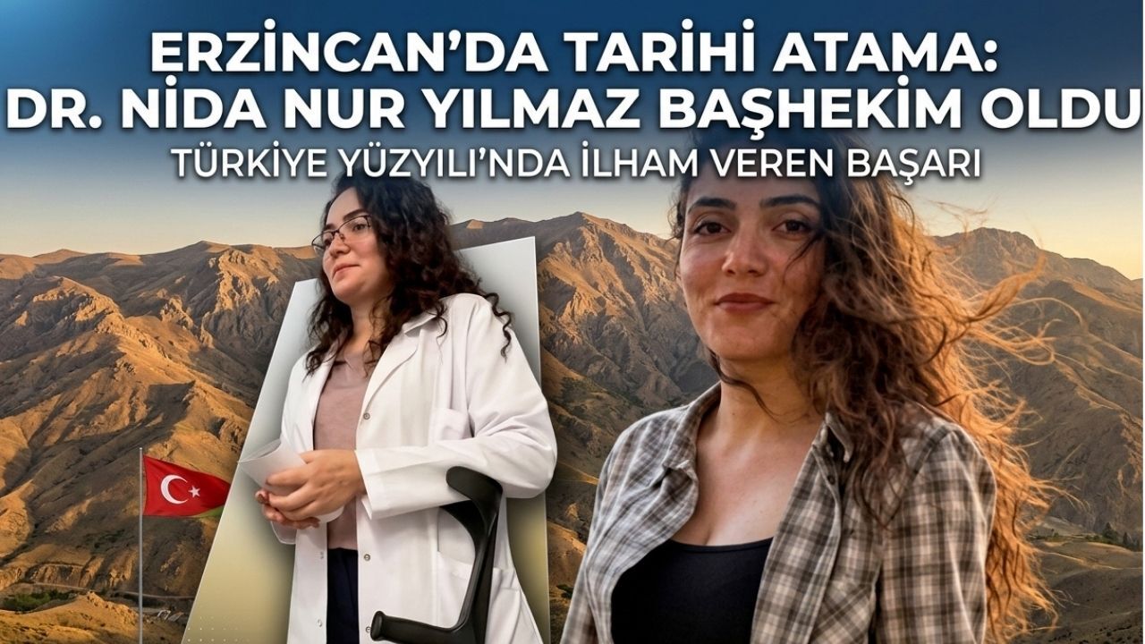Erzincan’da Tarihi Atama: Dr. Nida Nur Yılmaz Başhekim Oldu, Serkan Bayram’dan Özel Teşekkür