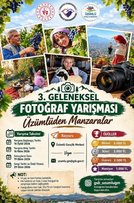 Fotoğraf Yarrışması Üzümlü
