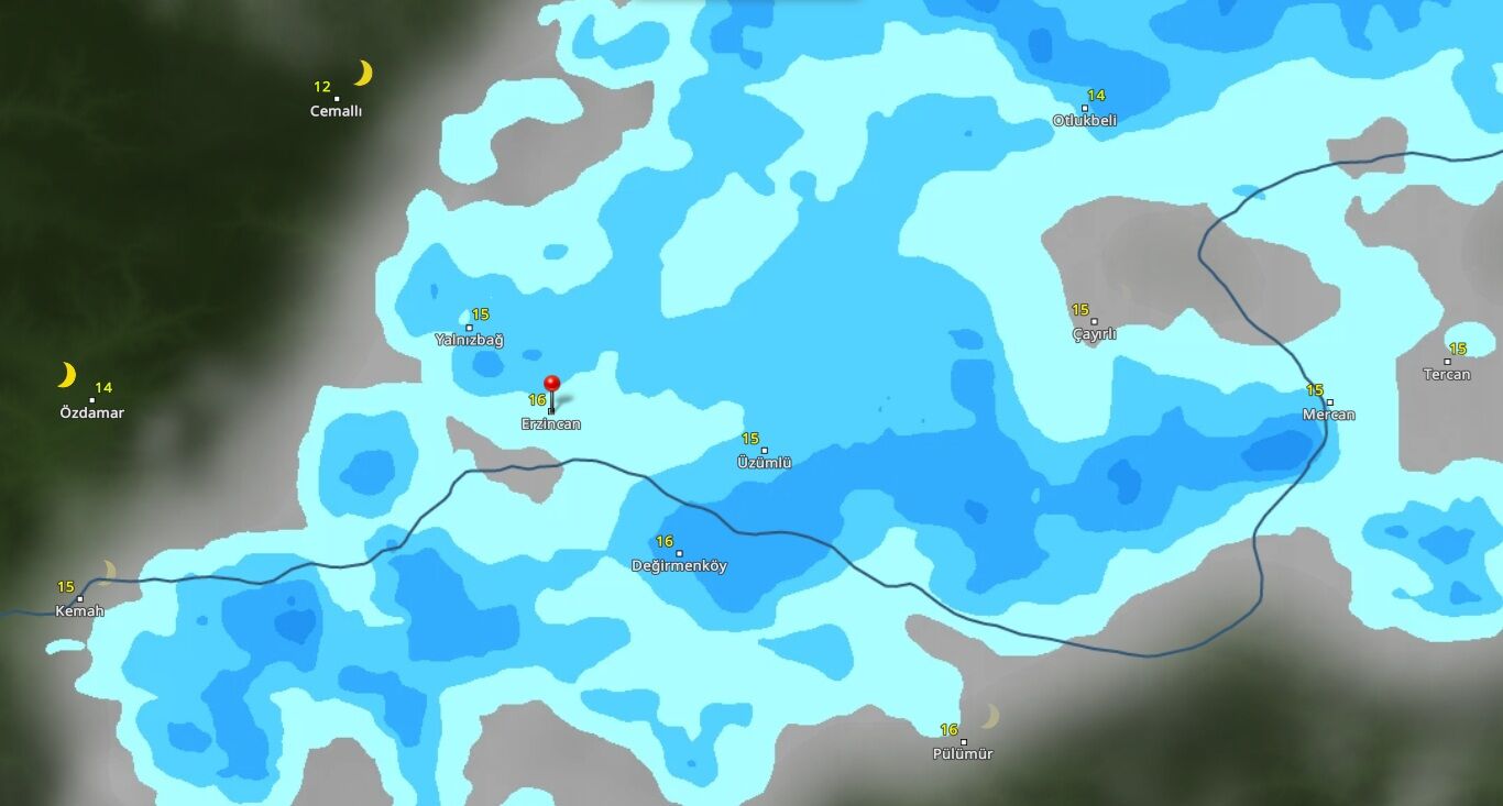 Meteoroloji il il uyardı! Erzincan dikkat!