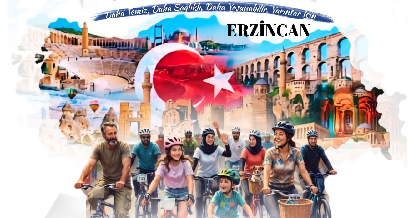Erzincan’da "Türkiye Pedallıyor" Etkinliği var