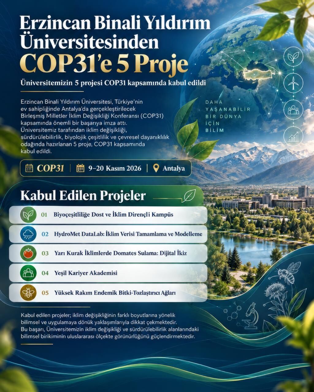 Cop31 Projeleri