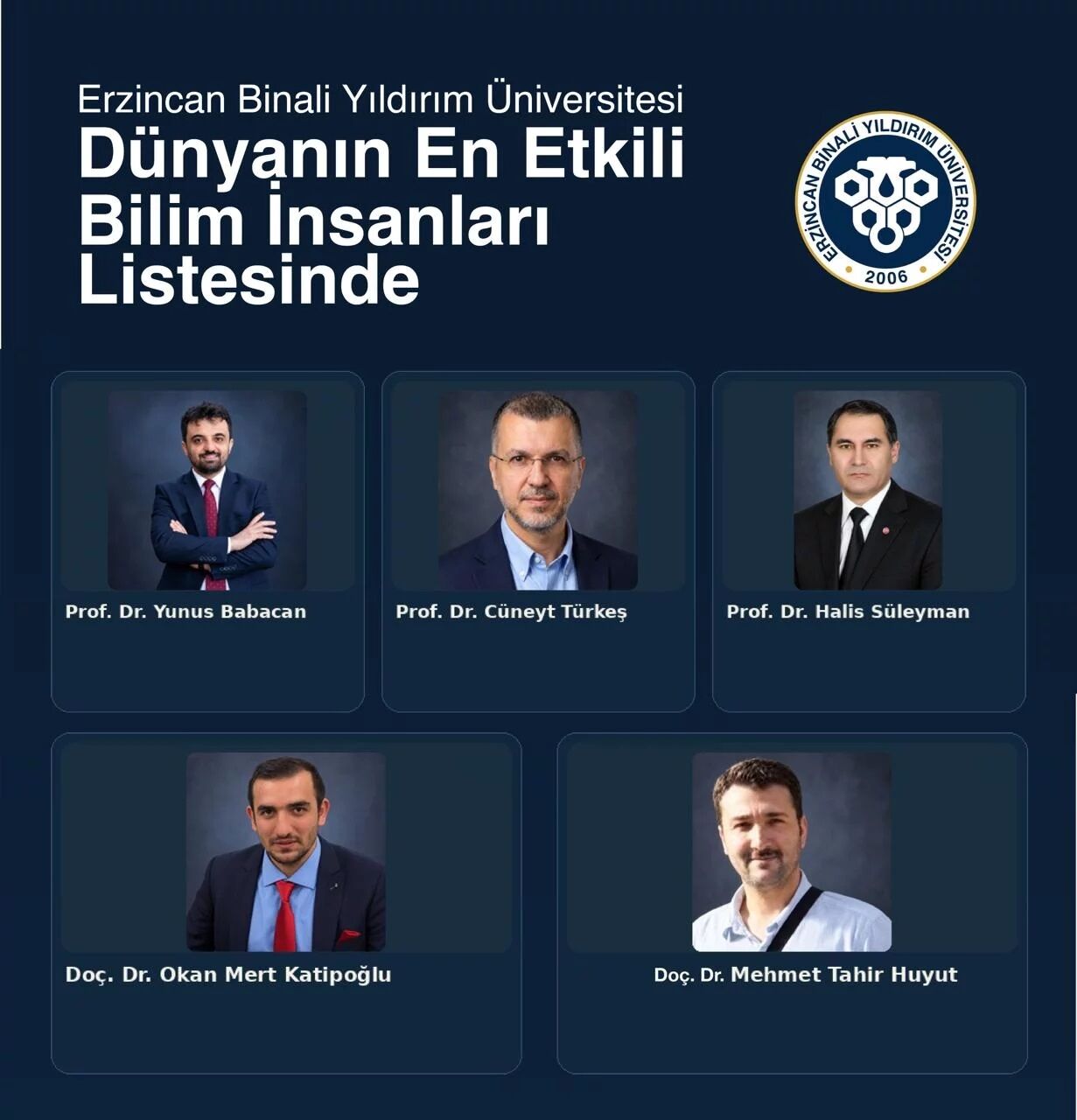 Ebyü 5 Bilim Adamı