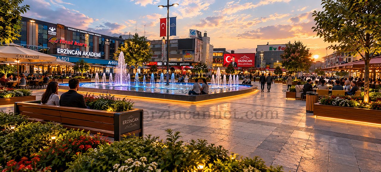 Erzincan Cumhuriyet Meydanı Böyle Olsa Nasıl Olur.1
