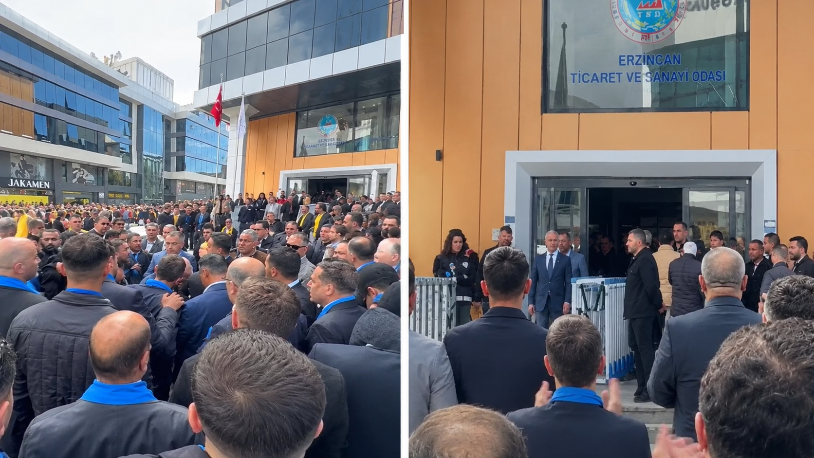 Erzincan TSO Seçimlerinde Ziraat Bankası Yetkilileri Protesto Edildi