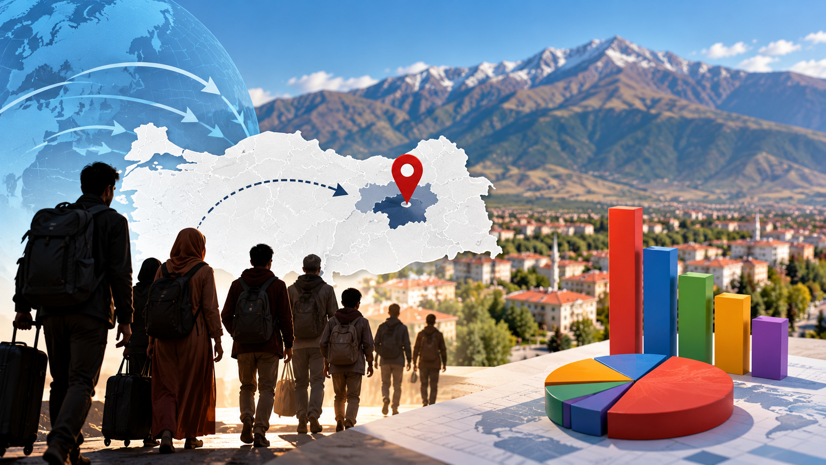 Erzincan’da Yabancı Nüfusun Dikkat Çeken Tablosu: İlk Sırada Kimler Var?