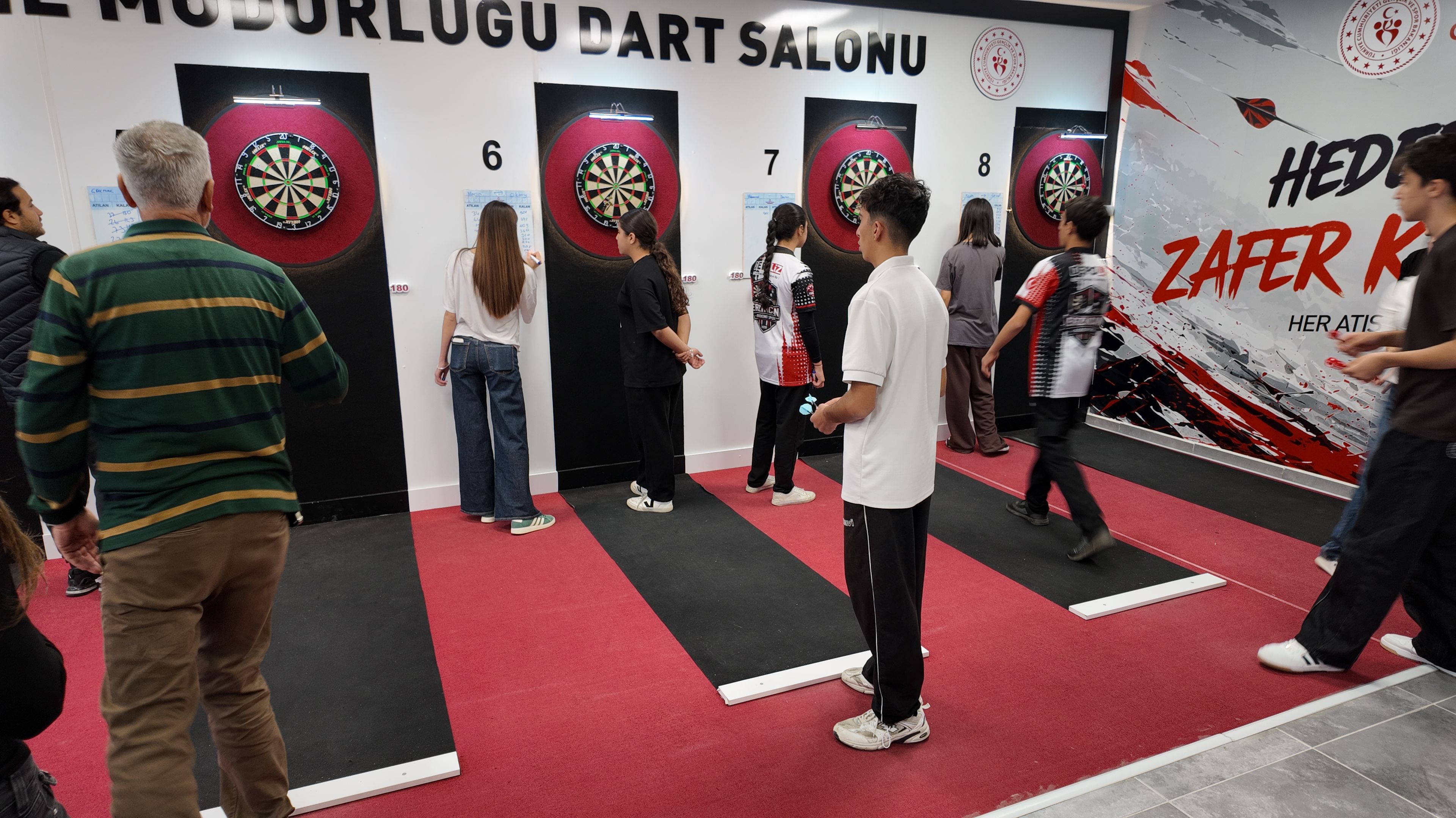 Erzincan’da Cumhuriyet Coşkusu Dart Tahtasına Taşındı!1