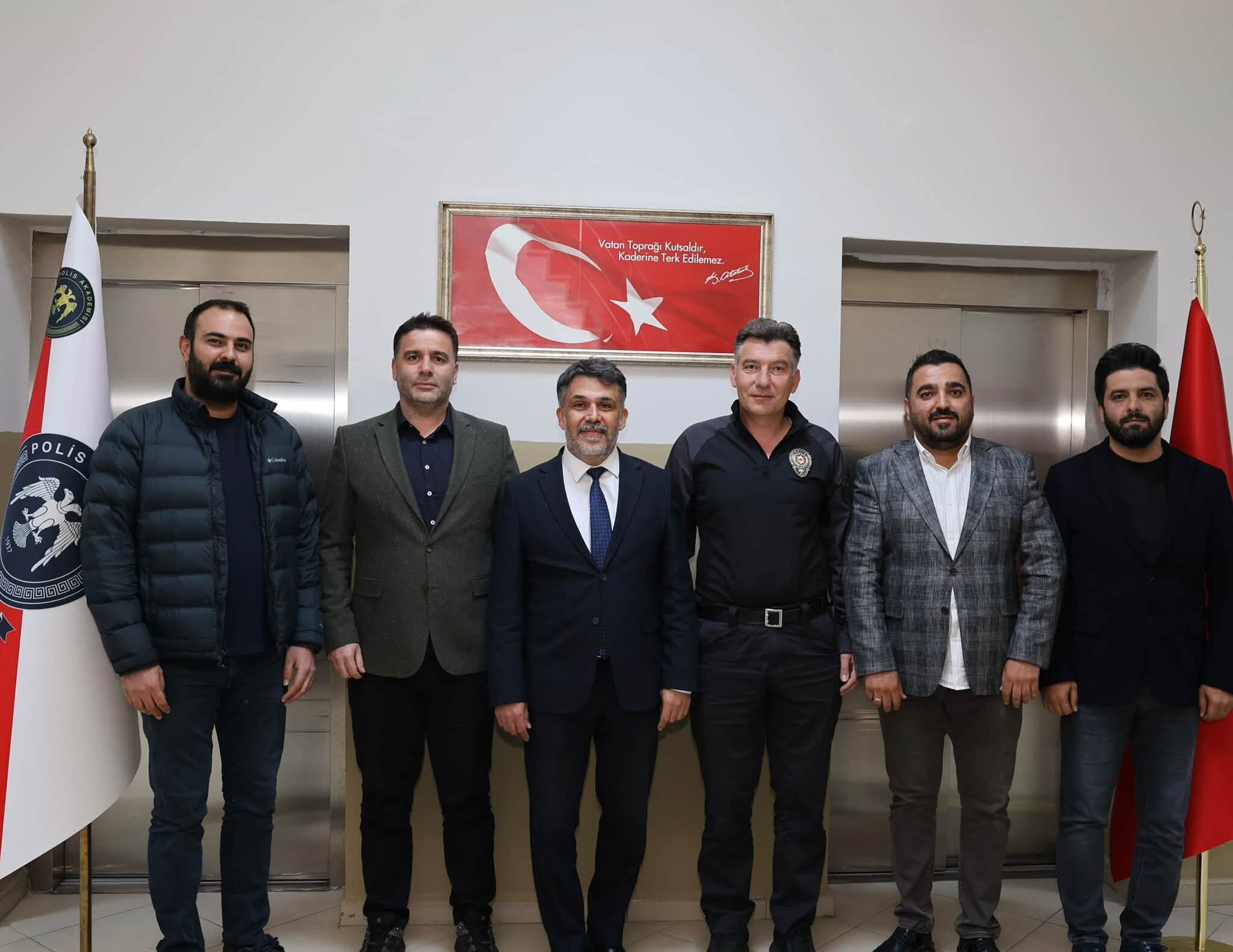 Erzincan’da Huzur Ve Güvenlik Mesajı Emniyet Müdürü Doköz Ile Görüşme (1)
