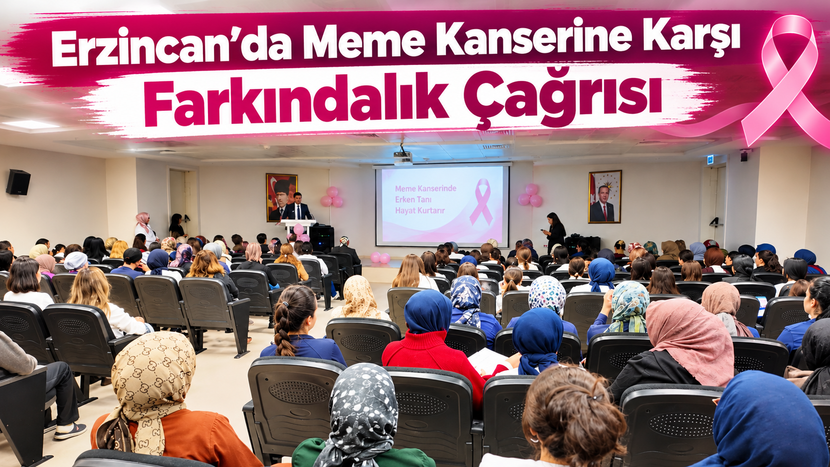 Erzincan’da Meme Kanserine Karşı Farkındalık Çağrısı:“Bir Muayene Bir Hayat Kurtarabilir”
