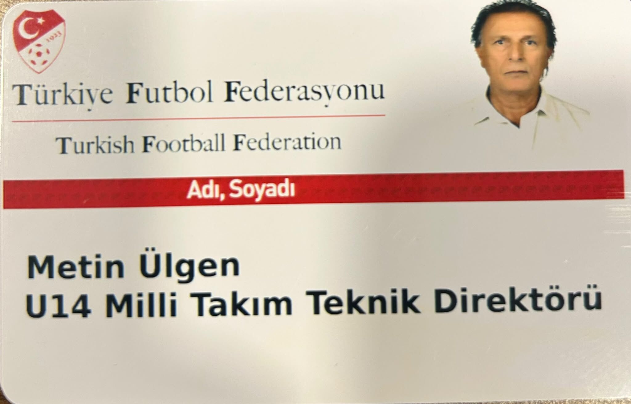 Erzincanlı Metin Ülgen U14 Milli Takım Teknik Direktörü