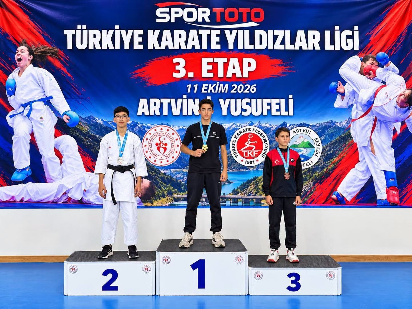 Karatede Madalya Yağmuru Erzincan’a 12 Madalya1